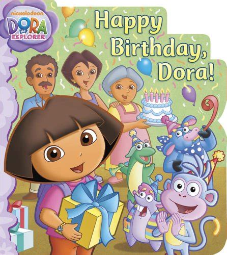 Happy Birthday Dora Dora The Explorer Nickelodeon 9781847388254