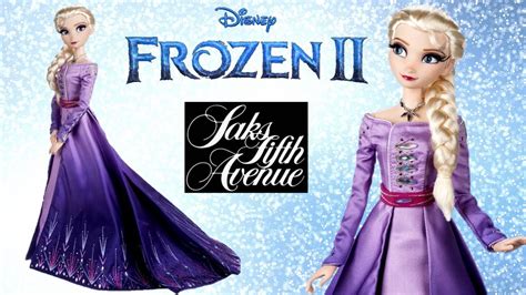 Saks Elsa Frozen 2 Disney Limited Edition Doll Review Youtube