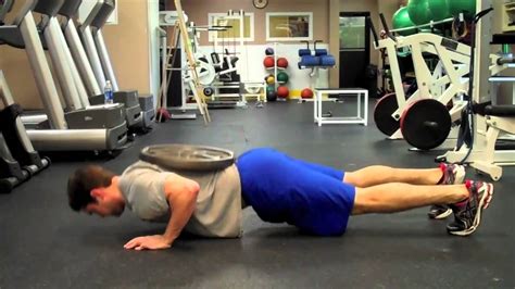 Weighted Push Ups Youtube