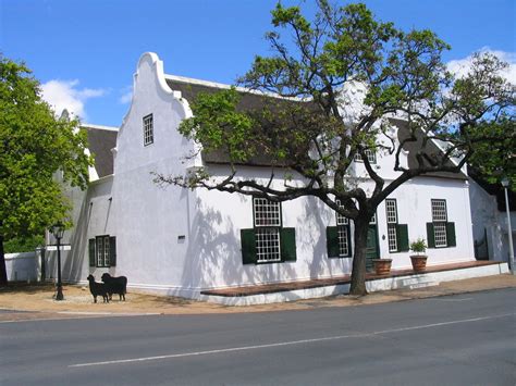 Typical Cape Dutch Style House In Stellenbosch Cape Colony Luxury