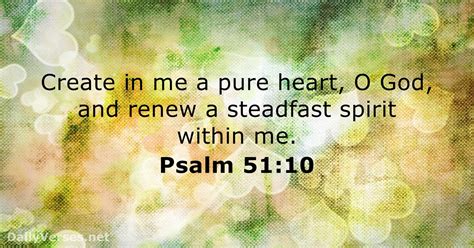 Psalm 51 10 Bible Verse DailyVerses Net