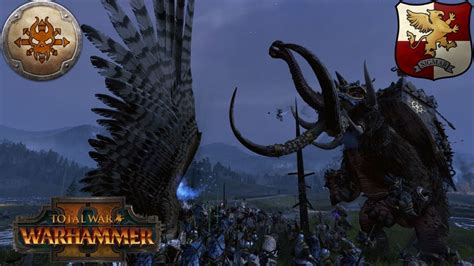 Wulfrik On The Warpath Norsca Vs Empire Total War Warhammer 2 Youtube