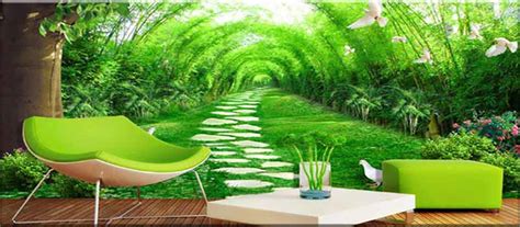 Gambar pohon padang rumput bermain rumah garis warna warni via pxhere.com. Hidupkan Suasana Rumah dengan Wallpaper Dinding 3D