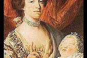 Carlota de Mecklemburgo-Strelitz, esposa de rey de Inglaterra Jorge III ...