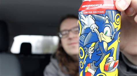 Sonic The Hedgehog Energy Drink Review From G Fuel Youtube