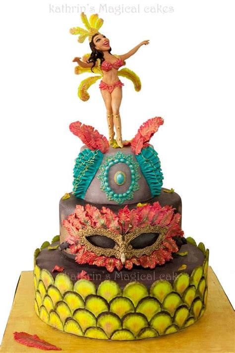 My Beautiful Brazilian Dancer Carnival Cakes Celebration Cakes