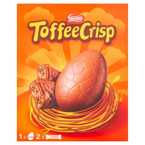 Toffee Crisp Large Egg 256g Iceland Foods
