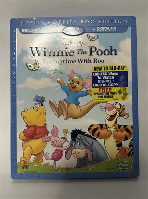 Winnie The Pooh Springtime With Roo Disney Blu Ray Hippity