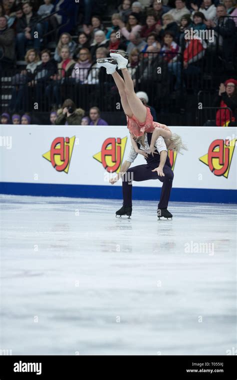 Olivia Smart And Adrian Diaz From Spain During 2019 European Figure