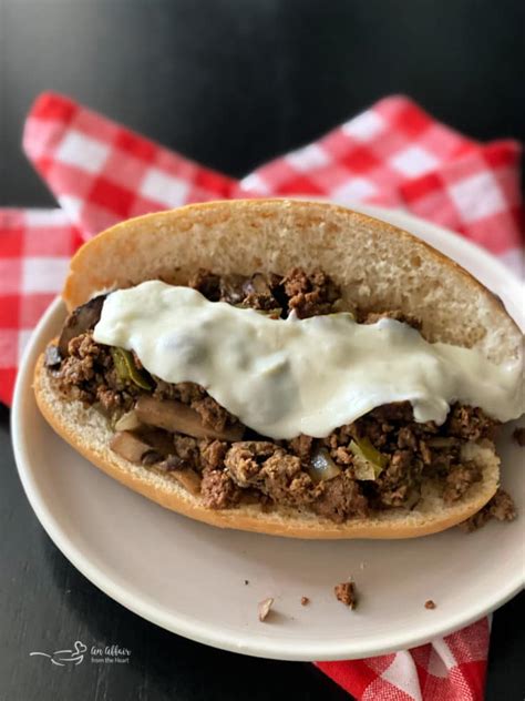 Philly cheese steak sandwiches are by far one of my most. Philly Cheesesteak Sloppy Joe's A sloppy Joe that eats ...