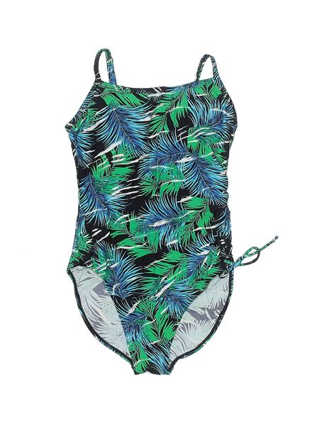 Caribbean Sand Green One Piece Swimsuit Size 14 67 Off Thredup