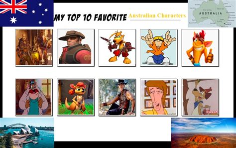 My Top 10 Favorite Australian Characters By Toongirl18 On Deviantart