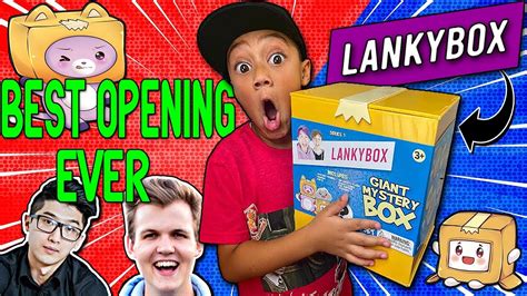 Unboxing New Lankybox Giant Mystery Box Series Crazy Pulls