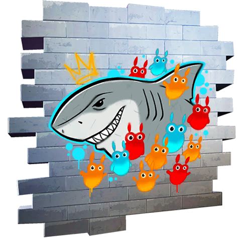 Fortnite Hes A Shark Spray Png Pictures Images
