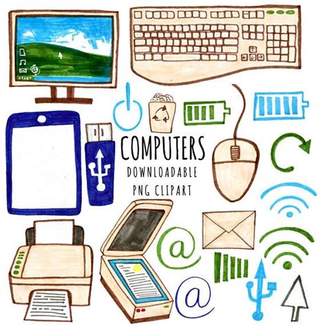 Clipart For Computer Technology 10 Free Cliparts Download Images On