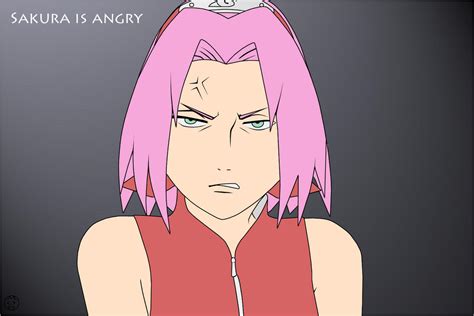 Sakura Angry By Maganius On Deviantart
