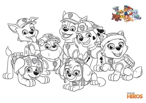 Activités Pat Patrouille La Fée Biscotte Coloriage Paw Patrol Pat