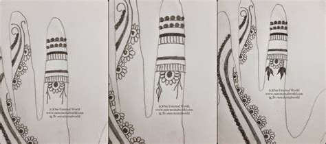 Diy Mehndi Design Henna Pattern Tutorial