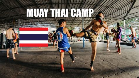 muay thai training camp thailand youtube