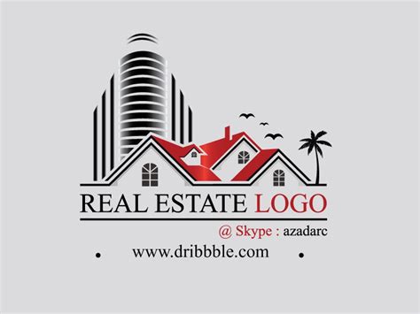 Real Estate Logo Design By Freelancerazad On Dribbble