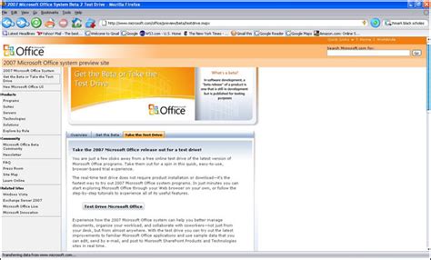 Office 2007 Beta 2 Test Drive Slide Show Application Development