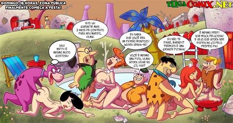 Os Flintstones Hentai A Festa Surpresa Na Piscina Hentai Hq Porno