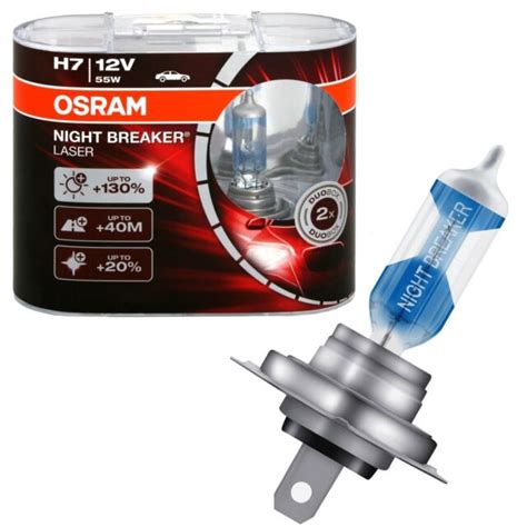 2 Light Bulbs H7 Audi A4 8e B6 B7 8k B8 8w B9 Osram Night Break Laser