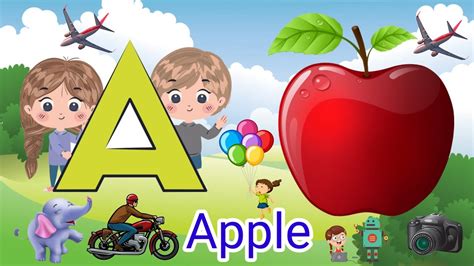 Phonics Song With Two Words A For Apple Abcd Abcdefg Abcd Song