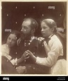 Charles Norman with His Daughters, Adeline and Margaret; Julia Margaret ...