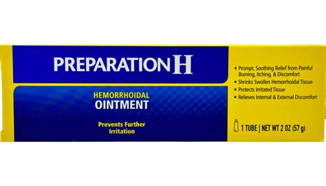 Preparation H Hemorrhoidal Ointment 2 Oz