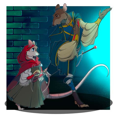 The Secret Of Nimh Mrs Brisby And Justin By Anonbunnyart On Deviantart