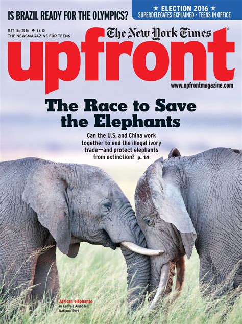 Issues Archive The New York Time Upfront Save The Elephants New Times Ivory Trade