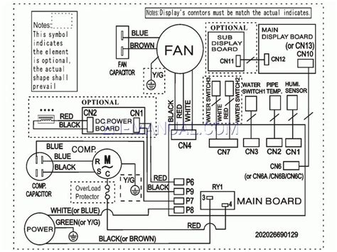 Frigidaire Refrigerator Schematic Diagram