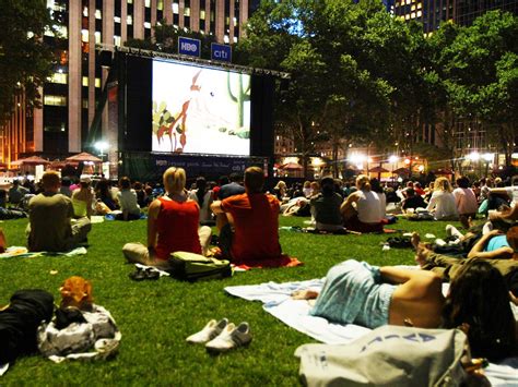 best outdoor movie screenings in nyc business insider