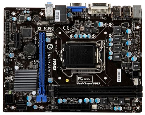 This motherboard comes with all solid capacitors which. MSI H61M-P31 (G3) Placa base caracteristicas, opiniones y ...