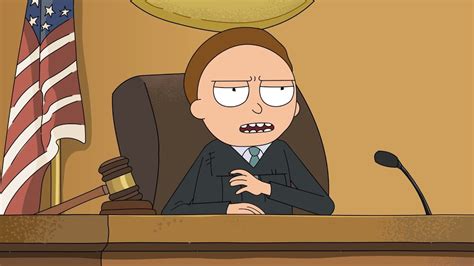 A Full Color Animation Of Rick And Morty Faithfully Reenacting A Bizarre Profanity Filled Court Case