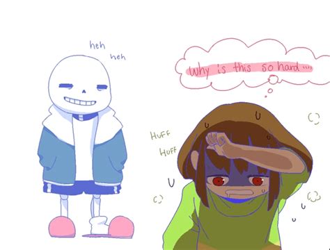 Sans X Chara Comic