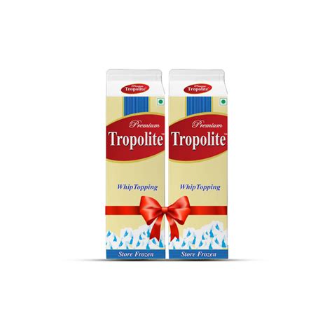 Tropolite Premium Whipping Cream Offer 1kg X 2 Pack Of 2