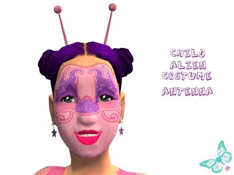 Sinfulaussies Child Alien Costume Antenna