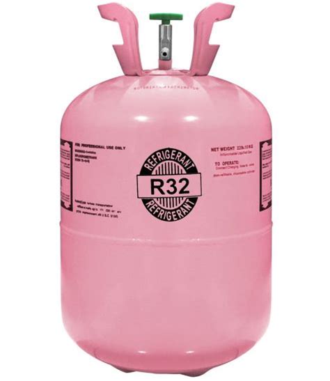 999 Purity 113kg30lbs Disposable Cylinder Freon R32 Refrigerant Gas