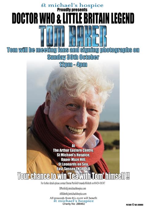 Doctor Who Online News And Reviews Tom Baker Signing At St Michaels