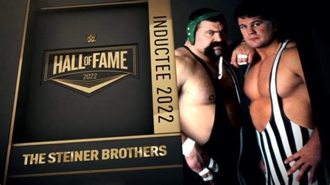 The Steiner Brothers To Be Inducted Into The Wwe Hall Of Fame