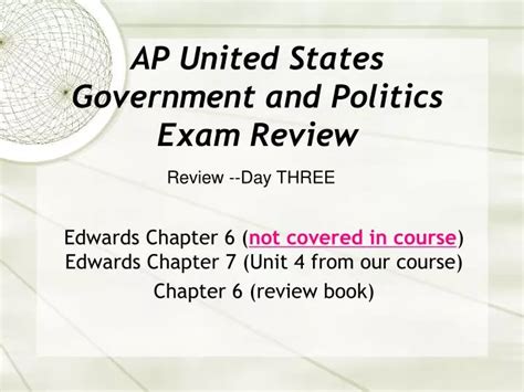 Ppt Ap United States Government And Politics Exam Review Powerpoint