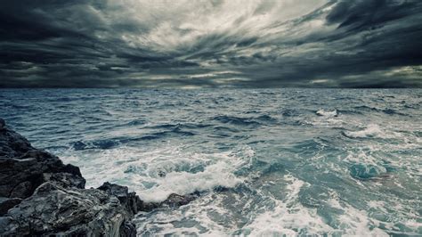 Free Download Stormy Ocean Wallpapers 1920x1080 For Your Desktop