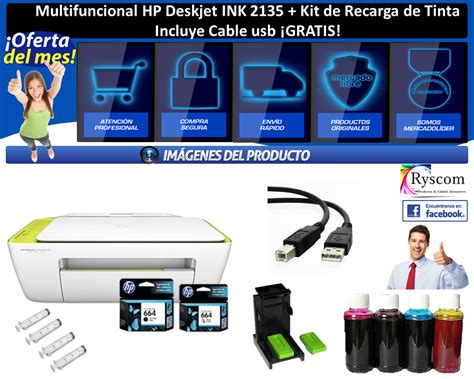 The full solution software includes everything you need to install and use your hp printer. Multifuncional Hp Deskjet Advantage 2135+kit De Tintas+cable $1295 cSip2 - Precio D México