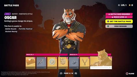 How To Get The Oscar Tiger Skin In Fortnite Attack Of The Fanboy
