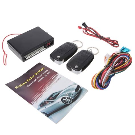 Universal Car Alarm Systems 12v Auto Remote Central Kit Door Lock