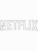 Logo De Netflix Para Colorear | Sexiz Pix