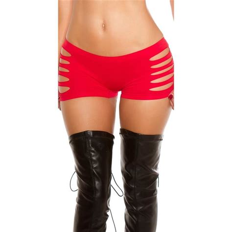 sexy gogo hotpants mit cut outs 12 95