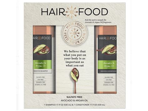 Hair Food Avocado And Argan Oil Shampoo And Conditioner Ingredients And